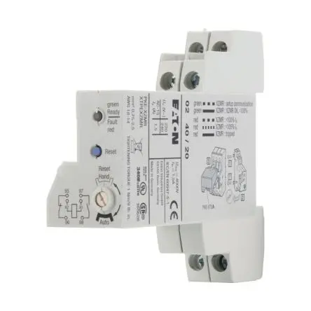 Produktfoto 1 von Eaton PKE Überlastrelais 0.5 W 1 Schließer/1 Öffner, 24V / 1.5A, 105 mm x 105mm