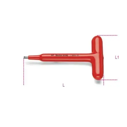 Produktfoto 1 von BETA Sechskantschlüssel T Metrisch Lang 3 mm
