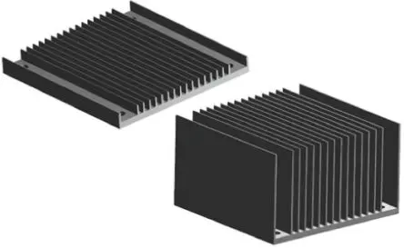 Produktfoto 1 von AAVID THERMALLOY Kühlkörper für DC/DC-Wandler, 1/2 Brick 0.6°C/W, Ø 2.29 mm, 60.96 mm x 60.96mm x 11.4 mm