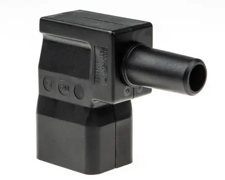 Produktfoto 1 von Schurter 4789 IEC-Steckverbinder C20 250V, gewinkelt Stecker, Kabel 16A