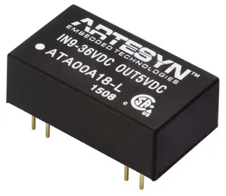 Artesyn / Advanced Energy ATA DC/DC Konverter, 12V dc OUT 250 mA Oberfläche, Durchsteckmontage 36V dc 1.5 kV dc 3 W -40
