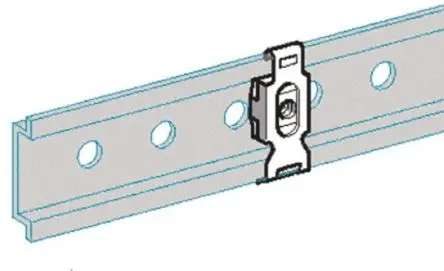 Produktfoto 1 von Schneider Electric Klemmmutter M4 Zinkchromat