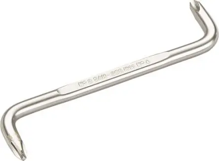 Produktfoto 1 von SAM Rechtwinklig, Chrom Vanadium Stahl, 100 mm / Klinge 20 mm