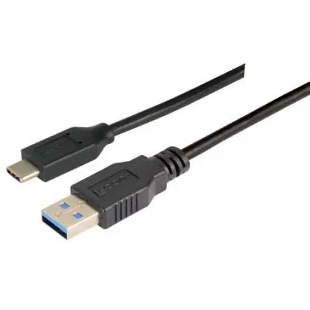 Produktfoto 1 von L-Com Stecker CAU31CA USB-Kabel, USB Stecker / USB Typ C, 3 m USB 3.0 Schwarz