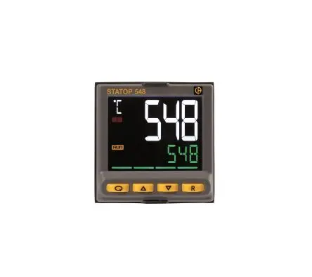 Produktfoto 1 von Pyro Controle STATOP 500 PID Temperaturregler DIN-Hutschiene 3, 2 x Relais Ausgang/ Digital Eingang 240V PID-Controller,