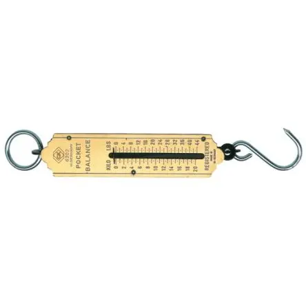 Produktfoto 1 von CK Federwaage, Auflösung 0.5 kg, Wägebereich 15kg