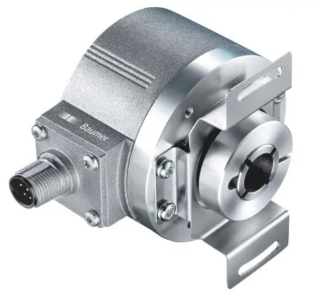 Produktfoto 1 von Baumer EIL580P Inkrementalgeber Optisch 65536 Impulse/Umdrehung/U, 30V dc, 8000 U/min, TTL/HTL Hohl mit Ø 12 mm Schaft