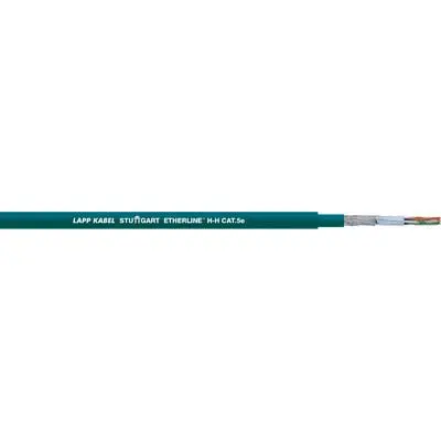 Produktfoto 1 von Lapp Cat5e Cat5e Ethernet-Kabel, 100 m, Hellblau, A Stecker, B Stecker Nicht abgeschlossen, Polyurethan Verzinnte