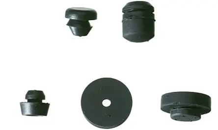 Produktfoto 1 von SES Sterling HELAVIA Gummi Gummipuffer, Gummibuchse x 11 mm