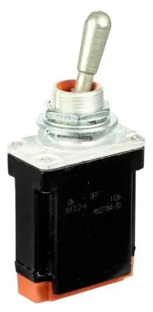 Produktfoto 1 von Honeywell Buchse Kippschalter SPST, Ein-Aus, 28 V dc, 125 V ac, 20A, Draht