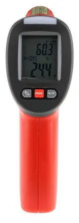 Produktfoto 1 von RS PRO RS-8662 IR-Thermometer, -50 °C 12:1, bis 260 °C, ±1 %, Fahrenheit, °C, F