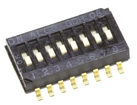 Produktfoto 1 von TE Connectivity Wippschalter Drehschalter