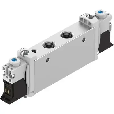 Produktfoto 1 von Festo Monostabil, 2 x 3/2-Wege, Geschlossen, Offen VUVG-L14-T32H-AT-G18-1P3 Pneumatisches Magnetventil G,