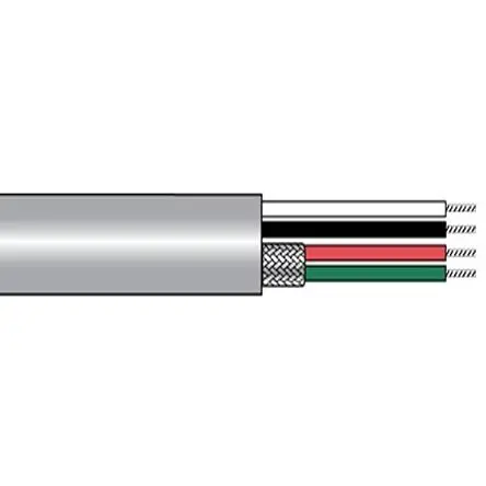 Produktfoto 1 von Alpha Wire Alpha Essentials Communication & Control Steuerkabel, 5-adrig 0.34mm² 22 AWG Grau Ungeschirmt, 1000 ft,