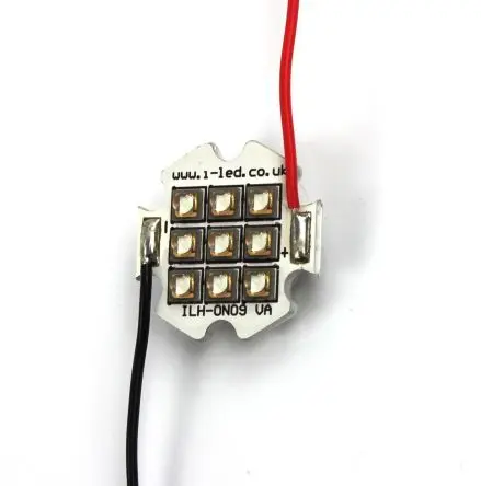 Produktfoto 1 von Intelligent LED Solutions OSLON Square Schraubanschlussklemme LED Ultraweiß 28.8 V, Cluster 4-LEDs, 120 °