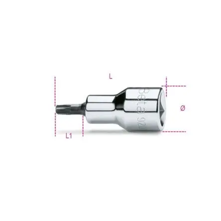 Produktfoto 1 von BETA 12.7 mm T25 Schraubbit, Innensechsrund, 1-teilig