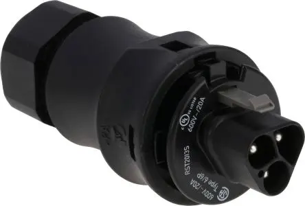 Produktfoto 1 von Wieland RST20i3 Beleuchtungssteckverbinder, Kabel Stecker, Rundsteckverbinder, Schraubbefestigung 20A, Kontakte: 3 IP68,