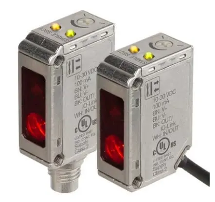 Produktfoto 1 von RS PRO Kubisch Optischer Sensor, Hintergrundunterdrückung, NPN/PNP Ausgang