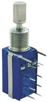 Bourns 54 Frontplattenmontage Drehen Potenziometer 5 kΩ 20 % / 0.5 W, Schaft-Ø 6.35 mm
