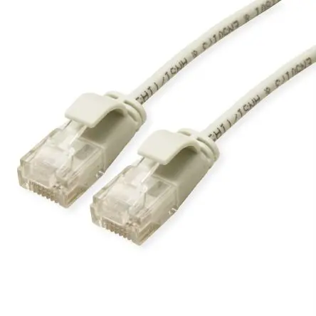 Produktfoto 1 von Roline 21.15 Cat6a Ethernet-Kabel, 5 m, Grau 8 Ungeschirmt, Aussen ø 3.4 mm Außen-ø , Raucharm halogenfrei