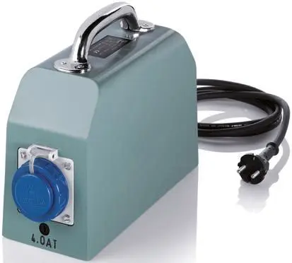 Produktfoto 1 von Block 1 ETTK Baustellentransformator 630 VA, Primär 230 V ac / Sekundär 230 V ac, 2.7 A Schutzkontakt