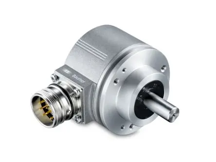 Produktfoto 1 von Baumer Optischer Encoder, 100 Impulse/Umdrehung Imulse/U 30V dc, 4.75 V dc, mit 10 mm Festschaft, Anschluss,