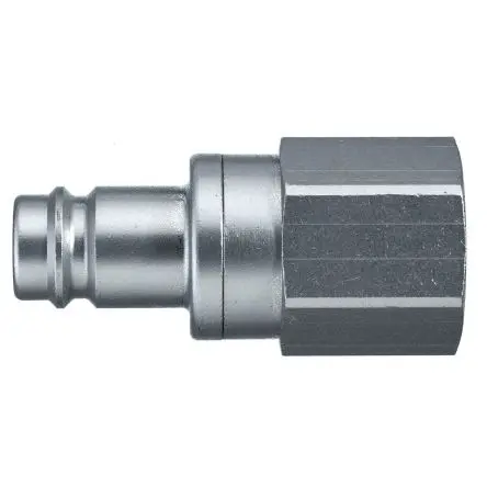 Produktfoto 1 von Legris Pneumatische Schnellsteckkupplung, Messing vernickelt 1/2 in Stecker/Buchse