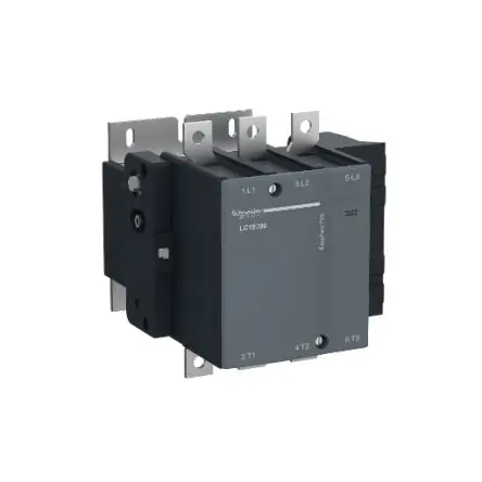 Produktfoto 1 von Schneider Electric LC1E Schütz 415V-Spule, 3-polig, 400V / 200 A 415V ac 110 kW 3 Schließer Motorsteuerung,