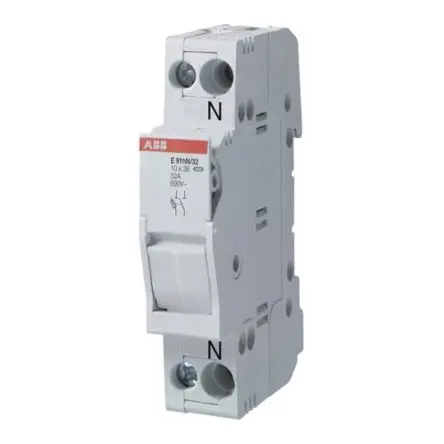 Produktfoto 1 von ABB E 91HN/32 Sicherungsschalter-Trennschalter / 2-polig 32A, 10 x 38 mm Sicherungsgröße