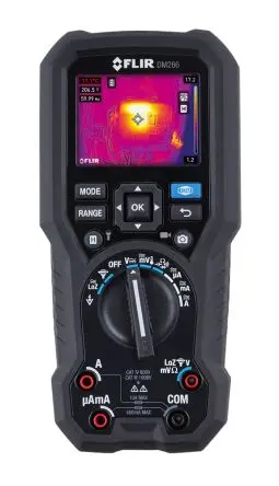 Produktfoto 1 von FLIR DM286 Multimeter, CAT III, CAT IV, 6 mΩ, ISO-kalibriert
