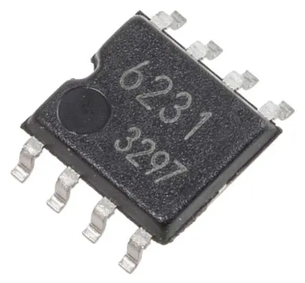 Produktfoto 1 von ROHM Motortreiber-IC Halbbrücke 36 V, 1 A, 100 kHz, 0.68 W, SOP, 8-Pin, 32V, Gleichstrommotor bürstenbehaftet, BD6231F