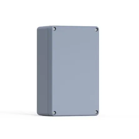 Produktfoto 1 von nVent HOFFMAN MGRP GF Polyester Anschlussbox Fehgrau IP66, IP67, HxBxT 160 mm, 160 mm x 90 mm