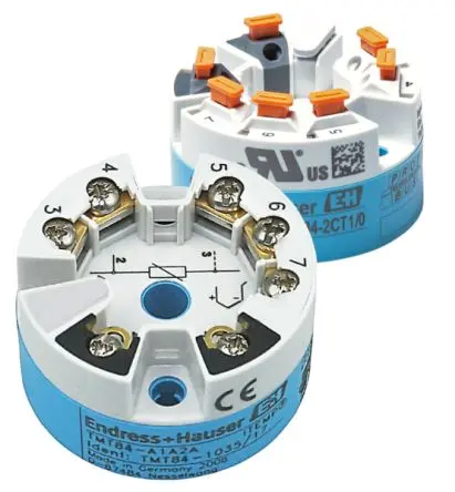 Endress+Hauser Temperaturgeber Ø 44 mm 32V dc für Thermoelement, Widerstands-Temperaturfühler (RTD) Ausgang Digital