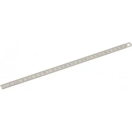 Produktfoto 1 von SAM Edelstahl Lineal Metrisch 3 m x 30mm