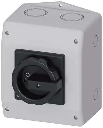Produktfoto 1 von Siemens SENTRON Trennschalter 6-polig Umschlossen, RK5 Sicherungsgröße