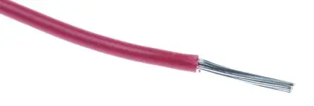 Produktfoto 1 von RS PRO UL11028 Schaltdraht 0.2 mm², 24 AWG 100 m Rot Ø 1.12 mm 11 Litzen Modifizierter Polyphenylen-Ether
