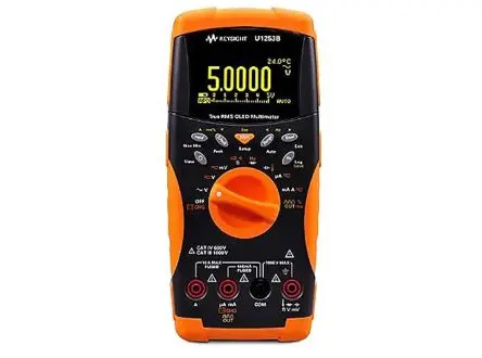 Produktfoto 1 von Keysight Technologies U1253B Tragbar Digital Multimeter Echteffektivwert, CAT III, CAT IV, ISO-kalibriert