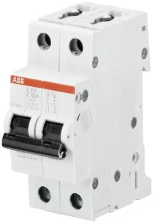 ABB S200 Miniaturüberlastschalter Typ Z, Pol 2-polig 32A 440V ac, Abschaltvermögen 10 kA System Pro M Compact 125 V dc