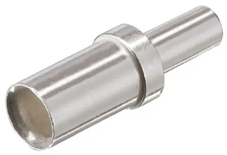 Produktfoto 1 von HARTING Han-Yellock Kontakt für robusten Stromversorgungsstecker Stecker 20A Crimpkontakt 1 mm² 1 mm²