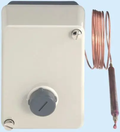 Produktfoto 1 von Jumo Aufputz-Thermostat Thermostat/50 °C Sicherheitstemperaturbegrenzer, Sicherheitstemperaturwächter,