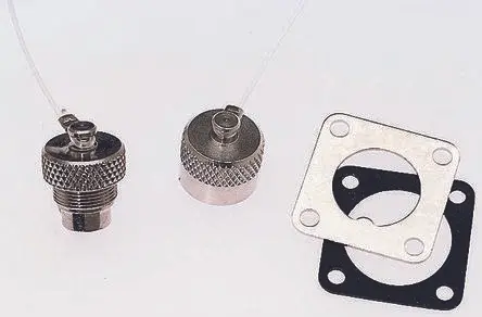 Produktfoto 1 von binder 712 Stecker/Buchse Staubkappe aus Kupferzinklegierung, Kupfer, Zinn, Nylon 6.6, Polybutylenterephthalat, IP67