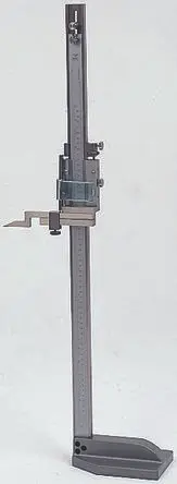 Produktfoto 1 von RS PRO Nonius Höhenmesslehre bis 300 mm ±0.03 mm, 0.02 mm, Beide, Edelstahl, ISO-kalibriert