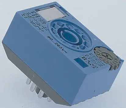 Produktfoto 1 von Releco CT2-A Zeitrelais 220 V dc 150V ac, 90 V ac, 0.2 to 30 s, 0.2 to 30 min, 8 Kont. 1, 1 Wechsler