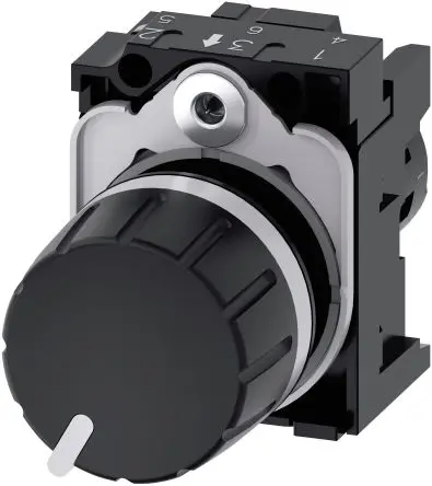 Produktfoto 1 von Siemens SIRIUS ACT Drehen Druckknopf-Potentiometer Druckknopf / 0.5 W
