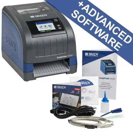 Produktfoto 1 von Brady i3300-C-EU-W-BWS Etikettendrucker bis 107.95 mm Etiketten Tragbares Gerät, EU