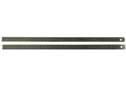 Produktfoto 1 von RS PRO Stahl Lineal Zoll, Metrisch Flexibel Höhensicher 300 mm x 12.5mm, ISO-kalibriert