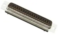 Produktfoto 1 von MH Connectors MH105 D-Sub-Steckverbinder Gerade, 9-polig 2.77 mm Raster, Kabel