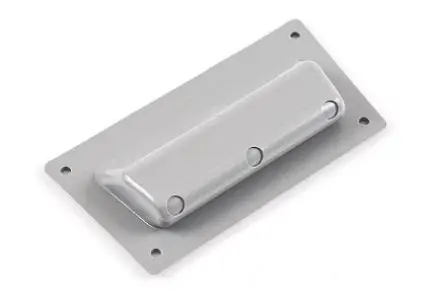 Produktfoto 1 von Hammond Glatt Nylon Griff, L 75 mm H 32 mm B 12mm
