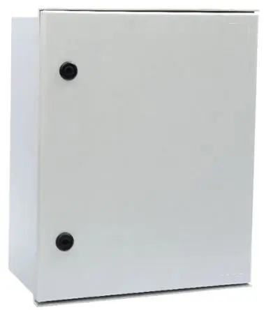 Produktfoto 1 von RS PRO Fiberglas Wandanschlusskasten Grau IP65, HxBxT 500 mm, 400 mm x 200 mm