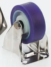 LAG Feststehend Rolle, Rad ø 125 mm, 300 kg, Ges H. 162 mm, Rad B. 40 mm